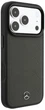 Чохол для смартфона Apple iPhone 17 Pro / 18 Pro Mercedes Leather Mesh with Bow Line MagSafe Anthracite (Mer008913) - зображення 4