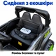 Дитячий електромобіль Jeep Rubicon QD-V300 4WD, 12 В 7 А·год, з пультом, сірий - зображення 5