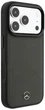 Чохол для смартфона Apple iPhone 17 Pro Max / 18 Pro Max Mercedes Leather Mesh with Bow Line MagSafe Anthracite (Mer008914) - зображення 4