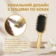 Щетка для ухода за вьющимися волосами и щеточка для снятия волос с щетки, золотистая - изображение 5