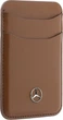 Etui-portfel na smartfon Apple iPhone 18 Pro Max/17 Pro Max Mercedes-Benz Grill Pattern Leather MagSafe Camel (MEHMBWP18X25PWPCA) - obraz 12
