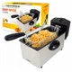 Фритюрница Esperanza EKG010 Falafel 3 л, 2000 Вт, стальной корпус - изображение 2