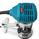 Фрезер электрический Makita 910 Вт Диаметр цанги 6/8 мм 10000–30000 об/мин 2 базы - изображение 7