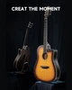 Електроакустична гітара DONNER D-41C Matte Sunburst (Комплект) - зображення 7