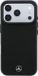 Etui-portfel na smartfon Apple iPhone 18 Pro Max/17 Pro Max Mercedes-Benz Grill Pattern Leather MagSafe Black (MEHMBWP18X25PWPK) - obraz 3