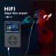 MP3-плеер Y1 64GB с Bluetooth и HiFi-звуком, поддержкой видео 720p, аккумулятором 1250 мАч и управлением колесиком, черный - изображение 5