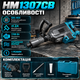 Відбійний молоток HM1307CB 1700 Вт 45 Дж 1450 уд/хв SDS-HEX антивібраційна система в кейсі - зображення 2