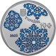 Серебряная монета НБУ "Новогодняя игрушка" 10 гривен 2024 - изображение 7