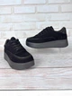 Женские кроссовки Hengji 20512 замшевые коричневые демисезонные удобные комфортные на высокой подошве для прогулок 36р - изображение 1