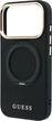 Etui na smartfon Apple iPhone 18 Pro/17 Pro Guess Ring Stand 360 Grained Classic Logo MagSafe Black (GUHMP18L6PSGRSCLK) - obraz 5