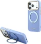 Etui na smartfon Apple iPhone 18 Pro Max/17 Pro Max Guess Ring Stand 360 Grained Classic Logo MagSafe Light Blue (GUHMP18X6PSGRSCLB) - obraz 7