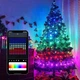 Гирлянда умная RGB 10 м 100 LED с управлением со смартфона (Bluetooth) и пультом, USB Smart гирлянда - изображение 6