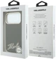 Чохол для смартфона Apple iPhone 17 Pro Max / 18 Pro Max Karl Lagerfeld Grained with Resin Signature Logo MagSafe Black (KF002524) - зображення 8