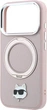 Etui na smartfon Apple iPhone 18 Pro/17 Pro Karl Lagerfeld Ring Stand 360 Choupette Head Pin MagSafe Pink (KLHMP18LPSRSCHHP) - obraz 5