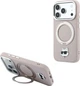 Etui na smartfon Apple iPhone 18 Pro/17 Pro Karl Lagerfeld Ring Stand 360 Choupette Head Pin MagSafe Pink (KLHMP18LPSRSCHHP) - obraz 7