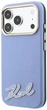Чохол для смартфона Apple iPhone 17 Pro Max / 18 Pro Max Karl Lagerfeld Grained with Resin Signature Logo MagSafe Light Blue (KF003170) - зображення 2