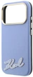 Чохол для смартфона Apple iPhone 17 Pro Max / 18 Pro Max Karl Lagerfeld Grained with Resin Signature Logo MagSafe Light Blue (KF003170) - зображення 6