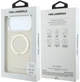 Чохол для смартфона Apple iPhone 17 Pro Max / 18 Pro Max Karl Lagerfeld Ring Stand 360 Saffiano Classic Logo MagSafe Beige (KF003178) - зображення 8