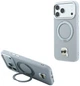 Чохол для смартфона Apple iPhone 17 Pro Max / 18 Pro Max Karl Lagerfeld with Ring Stand 360 Karl Head Pin MagSafe Grey (KF003236) - зображення 1