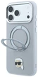 Чохол для смартфона Apple iPhone 17 Pro Max / 18 Pro Max Karl Lagerfeld with Ring Stand 360 Karl Head Pin MagSafe Grey (KF003236) - зображення 2