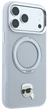 Чохол для смартфона Apple iPhone 17 Pro Max / 18 Pro Max Karl Lagerfeld with Ring Stand 360 Karl Head Pin MagSafe Grey (KF003236) - зображення 4