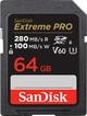 Карта пам'яті SANDISK SDXC 64GB Class 10 UHS-II U3 V60 - зображення 1
