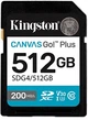 Карта памяти Kingston CANVAS Go! Plus SD 512GB U3 V30 (SDG4) - изображение 1