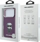 Etui na smartfon Apple iPhone 18 Pro/17 Pro Karl Lagerfeld IML Ikonik Sketch Print MagSafe Burgundy (KLHMP18L6HKIKDR) - obraz 8