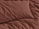 Комплект постельного белья Zastelli полуторный 145х210 см 19-1230 Friar Brown микрофибра Коричневый (2100000287604) - изображение 2