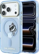 Чохол для смартфона Apple iPhone 18 Pro Max/17 Pro Max Karl Lagerfeld Peekaboo Logo MagSafe Blue (KLHMP18X6HCPSCB) - зображення 1