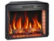 Камін електричний декоративний ArtiFlame 1800 Вт електрокамін вбудований 3D з ефектом живого полум'я цегляна кладка звук горіння вогню пульт таймер до 30 м2 77х61 см - зображення 7