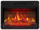 Камін електричний ArtiFlame 1800 Вт електрокамін вбудований з цегляною кладкою на стінках вогнища ефект полум'я звук горіння вогню для дому до 30 м2 термостат пульт - зображення 6