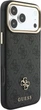Etui na smartfon Apple iPhone 18 Pro Max/17 Pro Max Guess 4G z portfelem Magsafe Black (GUBPHCP18XP4SM44CK) - obraz 4