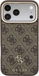 Etui na smartfon Apple iPhone 18 Pro Max/17 Pro Max Guess 4G z portfelem Magsafe Brown (GUBPHCP18XP4SM44CW) - obraz 2