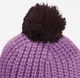 Детская зимняя шапка-бини Jack Wolfskin Pompom Badge Beanie K 1911751_H0133 M 51-53 Фиолетовая (4064886746328) - изображение 5