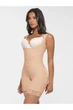 Бежевый женский корректирующий комбинезон с моделирующим эффектом Body Sculpt — German Volf German Volf WSHb52073-SK04 XXXL 1360321 - изображение 3
