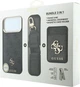 Etui na smartfon Apple iPhone 18 Pro/17 Pro Guess 4G z portfelem i smyczą Magsafe Black (GUBPHUP18LP4SM44CK) - obraz 12
