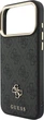 Etui na smartfon Apple iPhone 18 Pro Max/17 Pro Max Guess 4G z portfelem i smyczą Magsafe Black (GUBPHUP18XP4SM44CK) - obraz 6