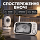 Видеоняня камера ночного видения видео няня с микрофоном и динамиком поворотная камера видеонаблюдения Baby Monitor - изображение 5