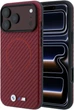 Etui na smartfon Apple iPhone 18 Pro Max/17 Pro Max BMW M Carbon Printed Ring MagSafe Red (BMHMP18X26SWPCMXR) - obraz 1