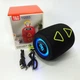 Портативная колонка TG655 5W с RGB подсветкой и ремешком, Блютуз колонка для улицы. Цвет: черный - изображение 1