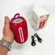 Портативная Bluetooth-колонка TG653 USB с ремешком, мощная переносная акустическая колонка. Цвет: красный - изображение 2