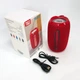 Портативная Bluetooth-колонка TG653 USB с ремешком, мощная переносная акустическая колонка. Цвет: красный - изображение 9