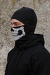 Чоловіча гірськолижна балаклава бавовняна чорна з принтом череп Without Extreme - (407832) - зображення 1