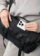 Жіноча сумка для ноутбука Sambag 33х26х11 см екошкіра з перфорацією чорна - зображення 3