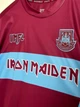 Футбольна футболка джерсі Вест Хем домашня бордова Iron Maiden розмір M West Ham - изображение 3