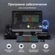 Бездротова ігрова механічна клавітура Aula F75 Contour lines Green 75%, Hot-Swap, RGB, 2.4GHz/Bluetooth/USB - зображення 10