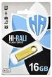 Накопичувач Hi-Rali Shuttle 16GB USB 2.0 (HI-16GBSHGD) Gold - изображение 2
