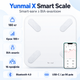 Весы напольные Yunmai X Smart Scale 180 кг 100 г 400 мАч White (YMBS-M268) - изображение 1