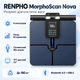 Ваги підлогові RENPHO MorphoScan Nova Body Composition Scale Smart 180 кг Blue (R-MSC04) - зображення 1
